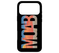 Moab Utah Paysage scénique Typographie Sud-Ouest USA Art Coque pour iPhone 17 Pro Max