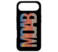 Moab Utah Paysage scénique Typographie Sud-Ouest USA Art Coque pour iPhone Air