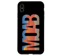 Moab Utah Paysage scénique Typographie Sud-Ouest USA Art Coque pour iPhone XS Max