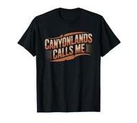 Moab Utah Randonneur Canyonlands Mesa Nature Sauvage Sentier T-Shirt