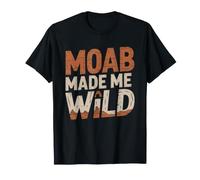 Moab Utah Randonneur Roche Rouge Canyon Désert Aventure T-Shirt