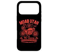 Moab Utah Route U-128 Colorado River Retro Moto Design Coque pour iPhone 17 Pro Max