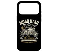 Moab Utah Route U-128 Colorado River Retro Moto Design Coque pour iPhone 17 Pro Max