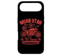 Moab Utah Route U-128 Colorado River Retro Moto Design Coque pour iPhone Air