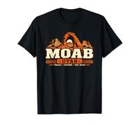 Moab, Utah Trails, Canyons, Red Rock Adventure Design T-Shirt