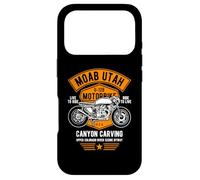 Moab Utah U-128 Moto Rétro Canyon Sculpture Coque pour iPhone 17 Pro