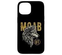 Moab Utah USA Coyote Design Vintage Coque pour iPhone 15