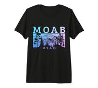 Moab Utah Vintage Pride T-Shirt Haut de Gamme