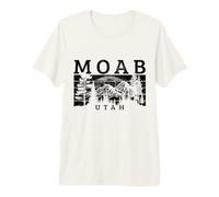 Moab Utah Vintage Pride T-Shirt Haut de Gamme