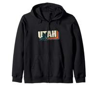 Moab Utah VTT Vintage Pride Sweat à Capuche