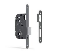 MOABI Series - Serrure de porte à encastrer Dernière génération Réversible Haute résistance jamais égalée certifié NF niveau 3 (23 Cylindre euro)