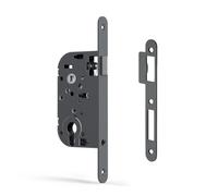 MOABI Series - Serrure de porte à encastrer Dernière génération Réversible Haute résistance jamais égalée certifié NF niveau 3 (22 Cylindre euro)