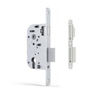 MOABI - Serrure Magnétique Encastrable Réversible Haute Résistance Dernière Génération Fermeture Silencieuse Certifiée NF Portes Intérieures et Hautes Fréquentations (Cylindre Euro Axe 40)