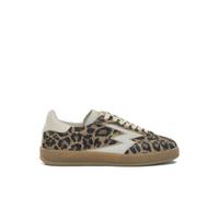 Moaconcept sneakers femme beige leopard en cuir suédé - 40