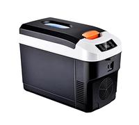 Moageme Voiture 10L Réfrigérateur à Compresseur Silencieux 12V / 220-240V Réfrigérateur Chauffage et Refroidissement Glacière Électrique, Contrôle Température -10 ? ~ 65 ?