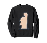 Moai Head Chili île de Pâques Sweatshirt
