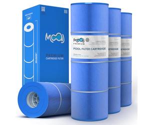 MOAJ Premium Pool Filter 4-Pack Replaces Pentair CCP320, Clean and Clear Plus 320, R173573, 160340, PCC80, PCC80-PAK4, Filbur FC-1976, Unicel C7470, CrystalWater 325
