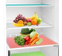 MOAMUN 20 Tapis Frigo Tapis Fraicheur Frigo, Tapis Fond De Tiroir Étanches et Anti-Moisissures, Antidérapant Film Lavable Protection Tiroir Cuisine pour Table d'Étagères Congélateur (4 Couleurs)