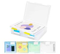 MOAMUN 8 Boite De Rangement A4 et Pochette Plastique A4, Transparent Étanche Boite Rangement Papier Administratif Pochette Rangement, Boite Archive pour Organiser Documents Lettres Magazines Photo