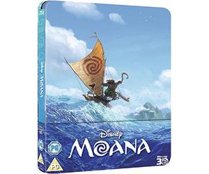 Moana 3D (Includes 2D Version) - Limited Edition Steelbook Blu-ray