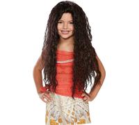 Moana Disney Vaiana Océanie Polynésie Native Princesse HawaiiFille Costume Perruque