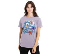 Moana - T-shirt FREE AS THE OCEAN - Femme (TV25134)