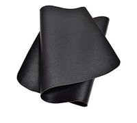 moaupr Tapis De Souris Bureau PU Cuir, Anti Imperméable Double Face Tapis De Portable, sous-Main Protection Jeu Écriture Mat Parfait pour Bureau Noir + Noir 60x110cm/23.62x43.31in
