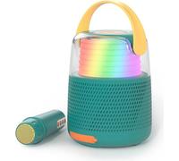 MOB Enceinte Karaoké Kit Micro LED Bleu