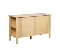 MOB-IN Meuble Double Vasque 130cm chêne NESTO Portes Lisses