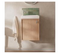 MOB-IN Meuble Lave-Mains décor chêne Frame