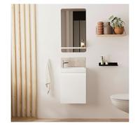 MOB-IN Meuble Lave-Mains Lisa + Miroir Tablette