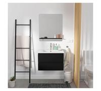 MOB-IN Meuble Simple Vasque 60cm Sorrento + Vasque | Avec vasque