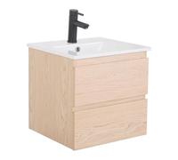 MOB-IN Meuble Simple Vasque Sorrento 45 cm + Vasque intégrée