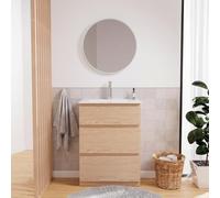 MOB-IN Meuble Simple Vasque Sorrento sur Pieds 60cm