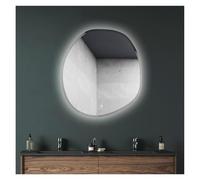 MOB-IN Miroir LED Organique à Bords biseautés FLUEA