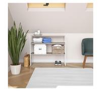 MOB-IN Portant vêtements sous combles Bois et métal Blanc KADRA étagères