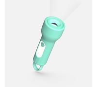 MOB - MOBILITY ON BOARD Glowy Lampe Torche Enfant Bleu - Veilleuse LED Douce en Silicone - Rechargeable USB-C - Portable avec Mousqueton - Lumière Apaisante pour Bébé et Enfant