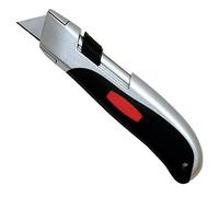 Peddinghaus Cutter de sécurité 6228010001 – bimatière, lame rétractable trapézoïdale