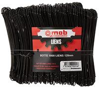 MOB Outillage 6540120101 Lot de 1000 Liens à boucle 12 cm