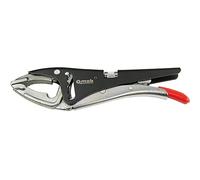 MOB Outillage 9306250001 Pince Etaux Becs Longs 250 mm, Noir