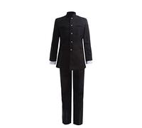 Mob Psycho 100 Costume de cosplay Kageyama Shigeo Ensemble complet d'uniforme scolaire japonais Veste pantalon pour Halloween, Kageyama Shigeo, XXL