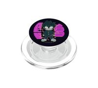 Mob Psycho 100 Fired Up Shigeo with Bright Logo Anime PopSockets PopGrip pour MagSafe