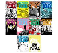 Mob Psycho 100 Manga 10-book Collection Set: Vol. 1-9 and Reigen by ONE