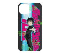 Mob Psycho 100 Pose with Neon Emotion Gauge Anime Coque pour iPhone 15 Plus