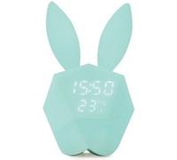 MOB Réveil fun intelligent Cutty Clock Turquoise