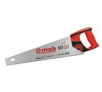 MOB Scie Égoïne Coupe Fine Neocut - 11 Dents/Pouce, Denture Trempée Triple Biseaux, Coupe Rapide et Précise Bois, Contreplaqué, Stratifié et Plastique, Poignée Bi-Matière Ergonomique