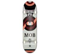 Mob Skateboard Eyechart 8.5 Complete - Skateboard complet 32,125 x 8,5" - Planche en bois d'érable 7 couches - Prêt à l'emploi - Skateboard débutant et professionnel pour adolescents, adultes - Œil