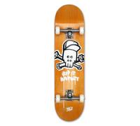 Mob Skateboard Skull 8.125 Complete - Planche complète 32 x 8,125" - Planche en bois d'érable - Prêt à l'emploi - Skateboard débutant et professionnel pour adolescents et adultes - Rip It Kaputt -