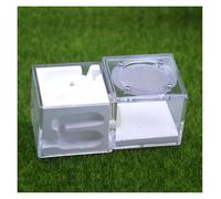 MOBAAK Fourmilière Nid Fourmis Château De Ferme De Fourmis, Château De Fourmis en Acrylique, Nid De Fourmis en Plâtre, Ferme De Nid De Fourmis en Acrylique, Facile À Installer Fourmis Elevage(White)