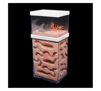 MOBAAK Fourmilière Nid Fourmis Ferme De Fourmis en Plâtre Naturel Et Écologique, Grand Nid De Fourmis, Château D'insectes, Atelier, Fourmilière pour Animaux De Compagnie Fourmis Elevage(23cm)